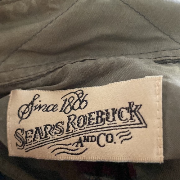 Vintage Sear Roebuck and Co. Plaid Flannel Shirt Tartan Lumberjack size Tall-M - Picture 4 of 8